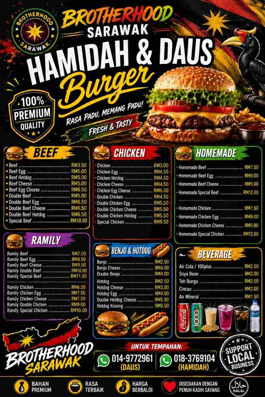 Burger Hamidah & Daus