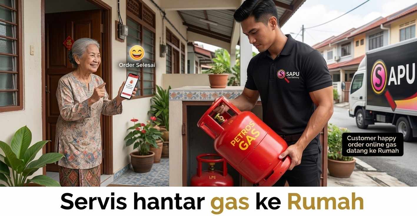 LPG Gas Delivery Service - Kuching City